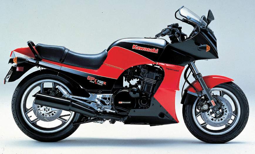 Kawasaki GPz 750R Ninja / ZX 750R technical specifications
